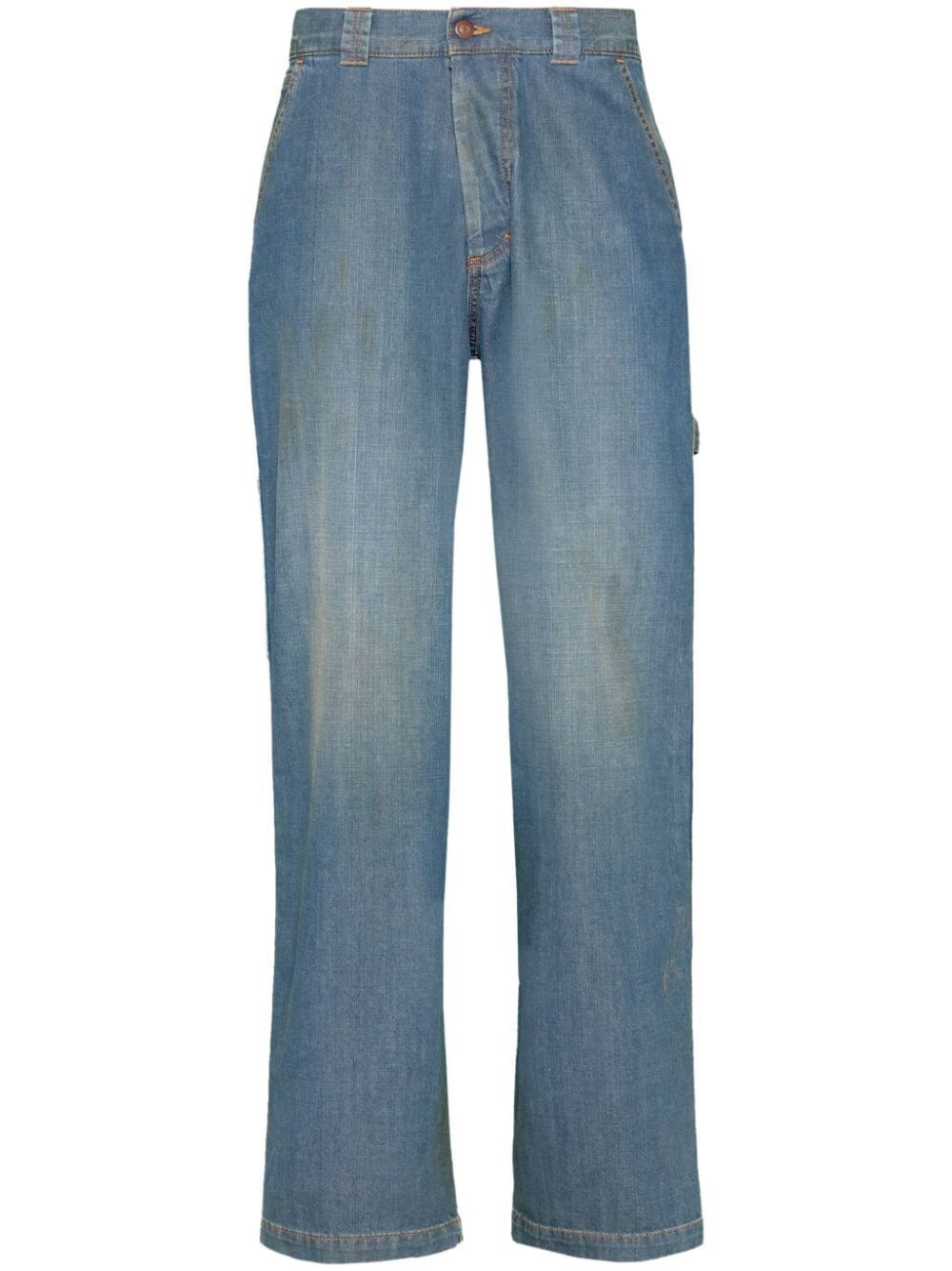 Maison Margiela Pants 5 Pockets Clothing In Blue