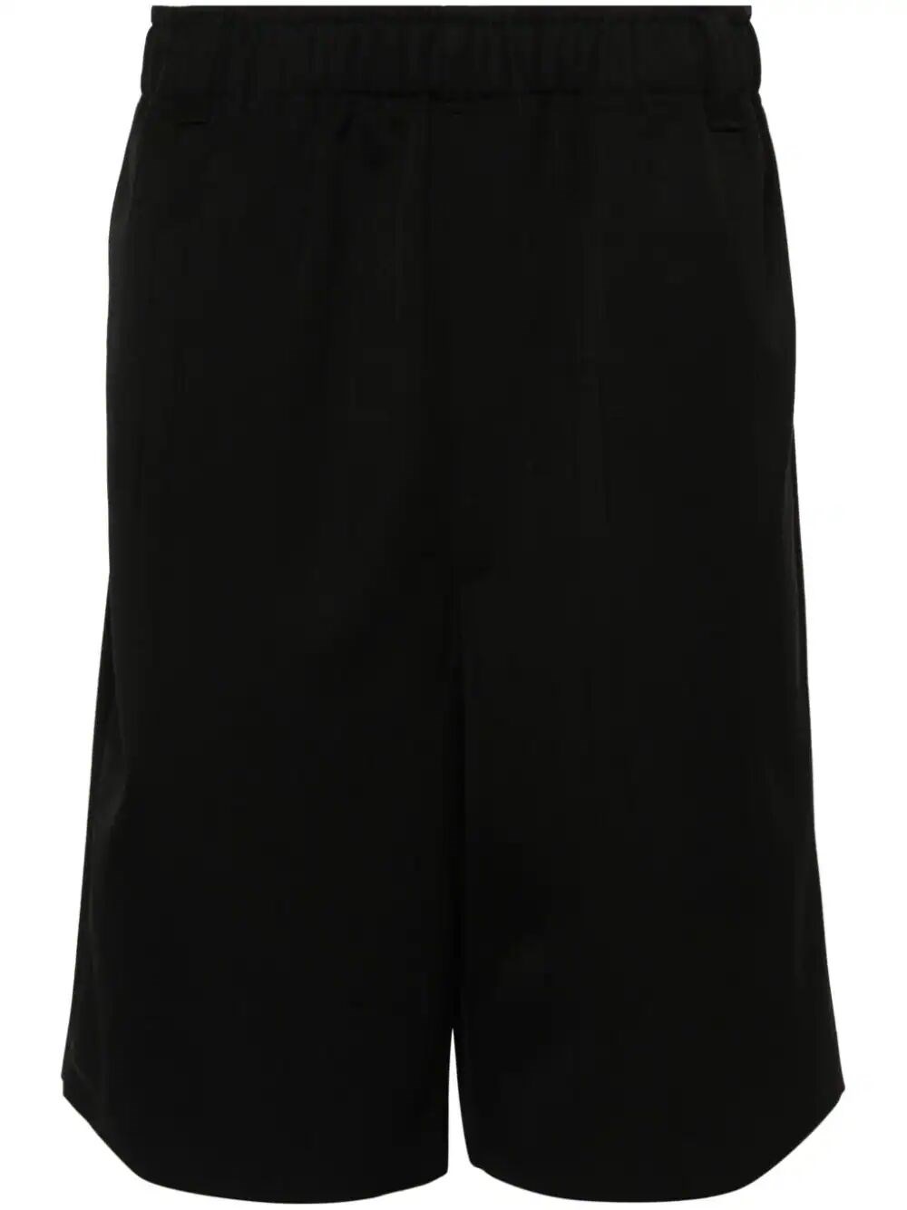 Jacquemus Le Bermuda Juego Jacd Pinstripe Black In Multi