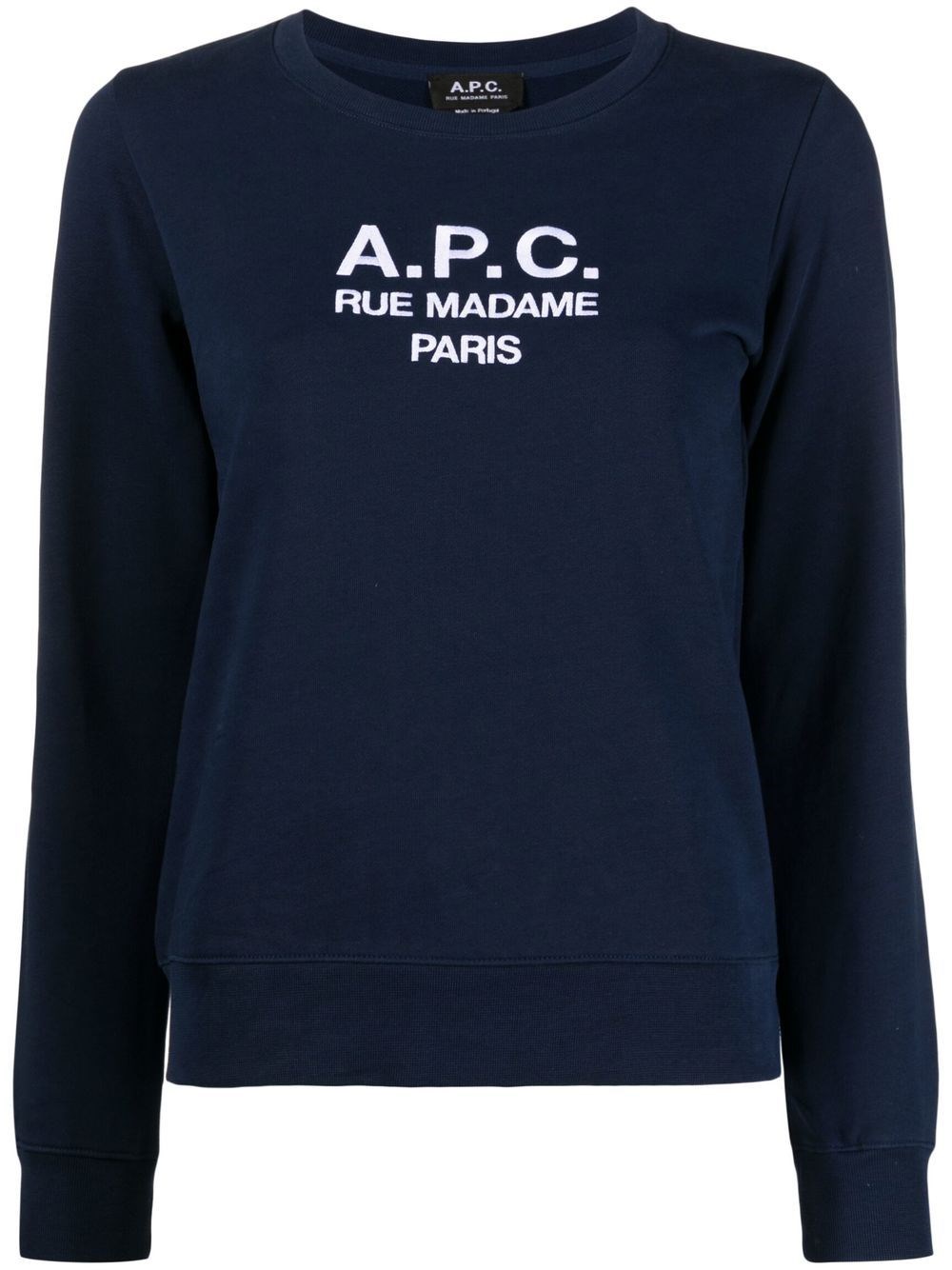 Apc A.p.c. Classic Blue Tina Cardigan In Blue