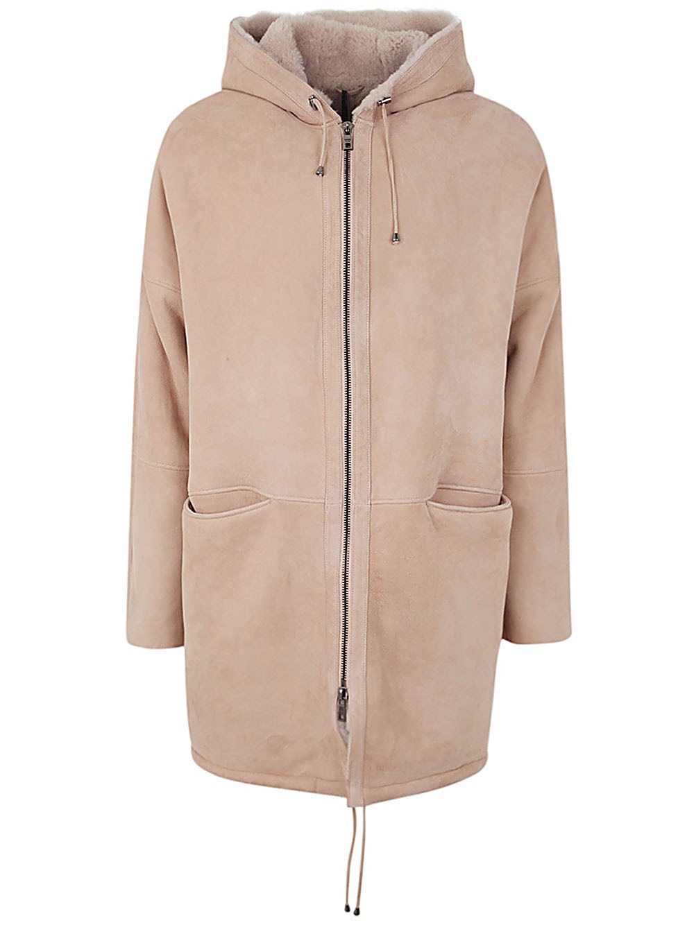 GIORGIO BRATO Sheepskin Parka With Hood