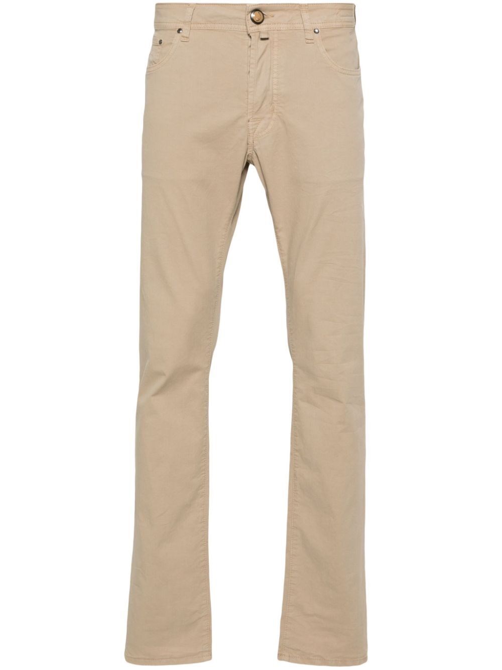 Jacob Cohen Men Bard Slim Fit Five Pockets Denim In Brown
