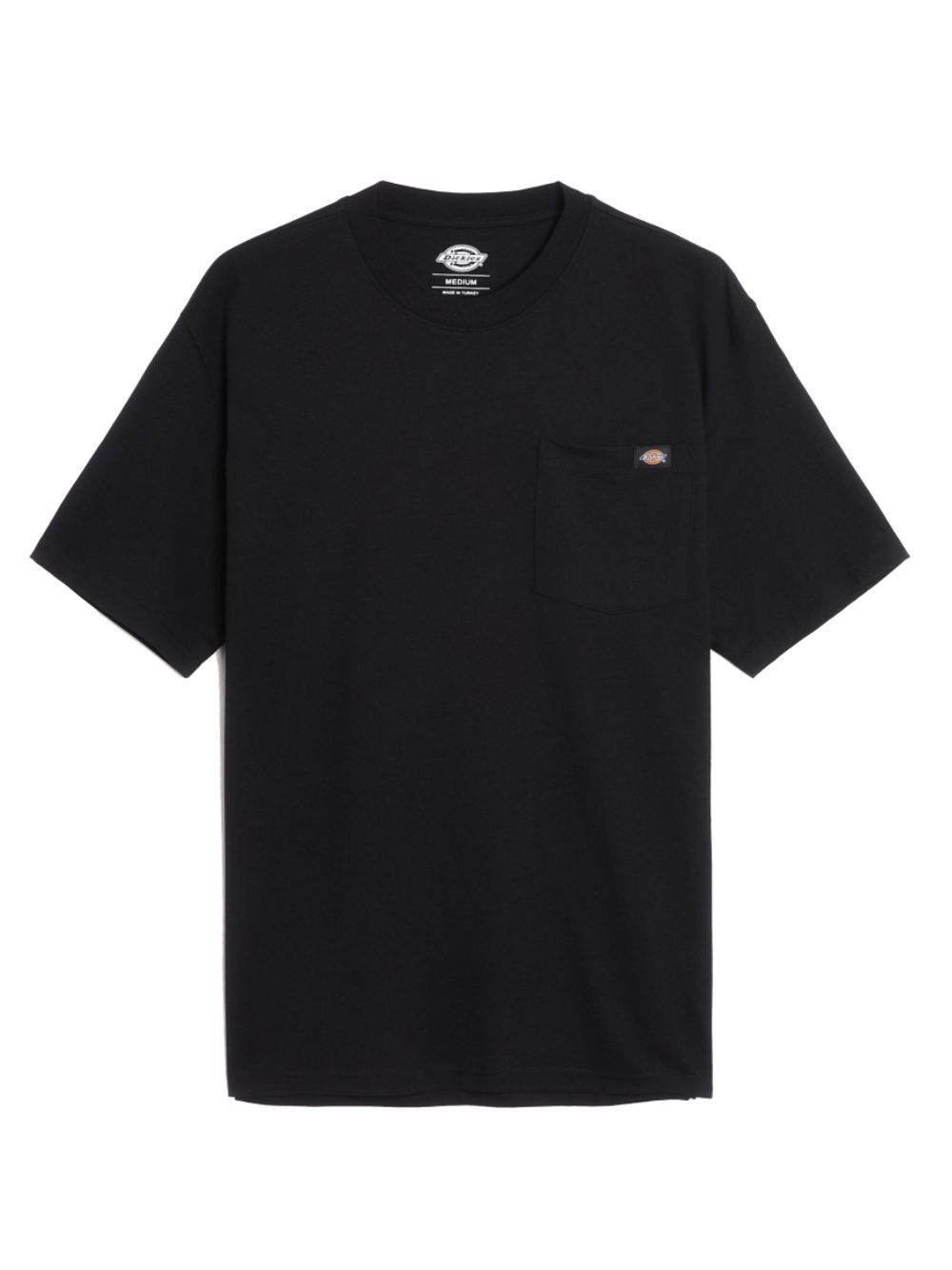 Dickies Cotton Crew-neck T-shirt In Black  