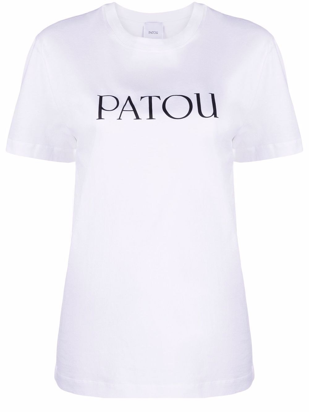 Patou Logo-print Organic-cotton T-shirt In White